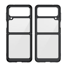 Заредете изображение във визуализатора на галерията – Outer Space Case for Samsung Galaxy Z Flip 3 cover with a flexible frame black
