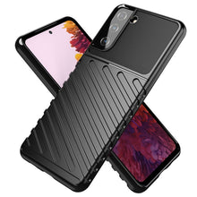 Заредете изображение във визуализатора на галерията – Thunder Case Flexible Tough Rugged Cover TPU Case for Samsung Galaxy S21+ 5G (S21 Plus 5G) green
