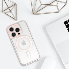 Заредете изображение във визуализатора на галерията – Acrylic Color Magsafe Case for Iphone 13 Pro light pink
