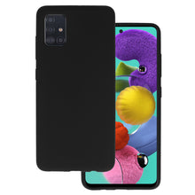 Заредете изображение във визуализатора на галерията – Silicone Lite Case for Samsung Galaxy A51 black

