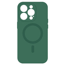 Заредете изображение във визуализатора на галерията – TEL PROTECT MagSilicone Case for Iphone 15 Pro Max Green
