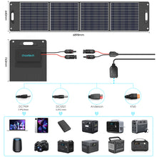 Заредете изображение във визуализатора на галерията – Choetech SC016 300W Light-weight Solar Charger Pannel Black
