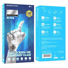 Заредете изображение във визуализатора на галерията – Borofone Tempered glass BF6 Diamond Armor Full Screen HD for Iphone 12/12 Pro
