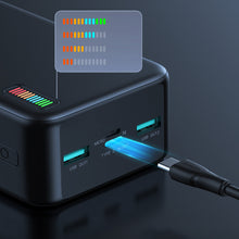 Заредете изображение във визуализатора на галерията – Joyroom powerbank 30000mAh Dazzling Series 22.5W black (QP196)
