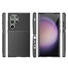Заредете изображение във визуализатора на галерията – Thunder Case armored case for Samsung Galaxy S24 Ultra - black
