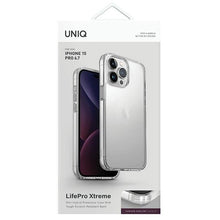 Заредете изображение във визуализатора на галерията – Uniq LifePro Xtreme case iPhone 15 Pro Max 6.7" transparent/crystal clear
