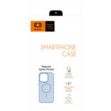 Заредете изображение във визуализатора на галерията – Tel Protect Magnetic Splash Frosted Case for Iphone 13 Light blue
