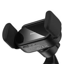 Заредете изображение във визуализатора на галерията – Baseus Steel Cannon Pro solar automatic cockpit car holder black (SUGP010001)
