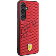 Заредете изображение във визуализатора на галерията – Original FERRARI hardcase Big SF Perforated FEHCS24MPINR for Samsung Galaxy  S24 FEHCS24MPINR Red
