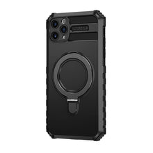 Заредете изображение във визуализатора на галерията – Tel Protect Armor Magsafe Metal Ring Case for Iphone 11 Pro black
