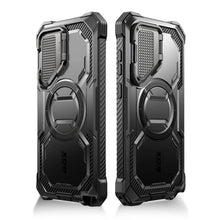 Заредете изображение във визуализатора на галерията – IBLSN Armorbox Mag Supcase with MagSafe for Samsung Galaxy S24 Ultra - black
