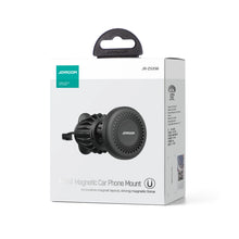 Заредете изображение във визуализатора на галерията – Joyroom JR-ZS356 magnetic phone holder for air vent - dark gray
