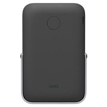 Заредете изображение във визуализатора на галерията – Uniq Powerbank Hoveo 5000mAh USB-C 20W PD Fast charge Wireless Magnetic grey/charcoal gray
