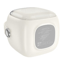 Заредете изображение във визуализатора на галерията – Borofone Portable Bluetooth Speaker BP15 Dazzling mini karaoke with microphone white
