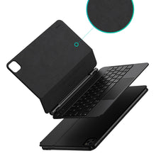 Заредете изображение във визуализатора на галерията – Magnetic case with keyboard for iPad Pro 12.9'' Baseus Brilliance - white
