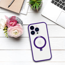 Заредете изображение във визуализатора на галерията – Tel Protect Magical Magsafe Stand Case for Iphone 11 purple
