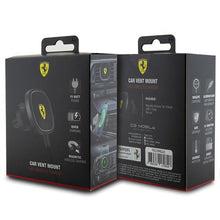 Заредете изображение във визуализатора на галерията – Ferrari nice. induction FECHMGLK 15W for grid black/black 2023 Collection MagSafe
