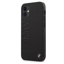 Заредете изображение във визуализатора на галерията – Etui BMW BMHCP12SSLLBK iPhone 12 mini 5,4" czarny/black hardcase Signature Logo Imprint
