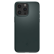 Заредете изображение във визуализатора на галерията – Spigen Thin Fit case for iPhone 15 Pro - green
