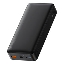 Заредете изображение във визуализатора на галерията – Baseus Bipow Fast Charging Power Bank 20000mAh 20W Black (Overseas Edition) + USB-A - Micro USB 0.25m Black Cable (PPBD050501)
