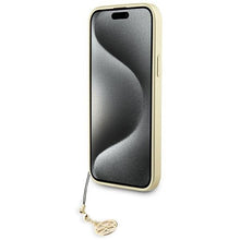 Заредете изображение във визуализатора на галерията – Guess GUHCP15SGF4GBR iPhone 15 6.1" brown/brown hardcase 4G Charms Collection

