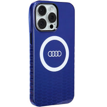 Заредете изображение във визуализатора на галерията – Audi IML Big Logo MagSafe case for iPhone 15 Pro Max - blue

