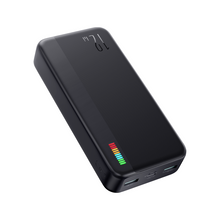 Заредете изображение във визуализатора на галерията – Joyroom powerbank 20000mAh Dazzling Series 12W black (JR-T017)
