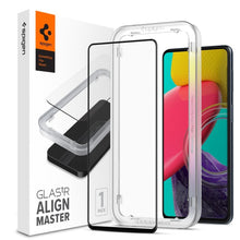 Заредете изображение във визуализатора на галерията – Spigen alm glass fc for samsung galaxy m53 5g black - TopMag
