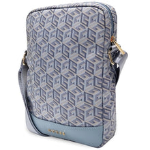 Заредете изображение във визуализатора на галерията – Guess GCube Stripe Tablet Bag for a 10'' tablet - blue
