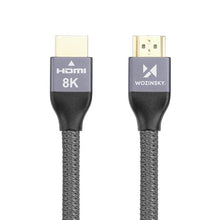Заредете изображение във визуализатора на галерията – Wozinsky cable HDMI 2.1 8K 60 Hz 48 Gbps / 4K 120 Hz / 2K 144 Hz 5 m silver (WHDMI-50) - TopMag
