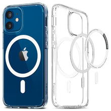 Заредете изображение във визуализатора на галерията – SPIGEN ULTRA HYBRID MAG MAGSAFE IPHONE 12 MINI WHITE - TopMag
