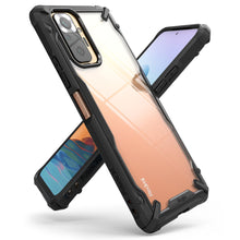 Заредете изображение във визуализатора на галерията – Ringke Fusion X durable PC Case with TPU Bumper for Xiaomi Redmi Note 10 Pro black (FXXI0035) - TopMag
