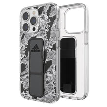 Заредете изображение във визуализатора на галерията – Adidas SP Clear Grip Case iPhone 13/13 Pro 6.1" black/black 47244
