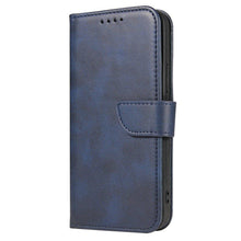 Заредете изображение във визуализатора на галерията – Magnet Case elegant bookcase type case with kickstand for Samsung Galaxy A42 5G blue - TopMag
