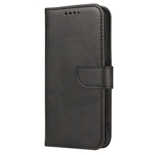 Заредете изображение във визуализатора на галерията – Magnet Case elegant bookcase type case with kickstand for Xiaomi Poco M3 black - TopMag
