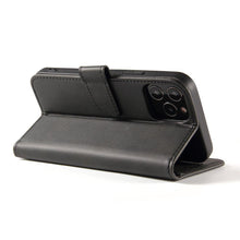 Заредете изображение във визуализатора на галерията – Magnet Case elegant bookcase type case with kickstand for Xiaomi Poco M3 black - TopMag
