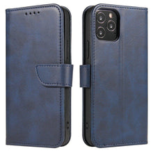 Заредете изображение във визуализатора на галерията – Magnet Case elegant bookcase type case with kickstand for Xiaomi Poco M3 blue - TopMag
