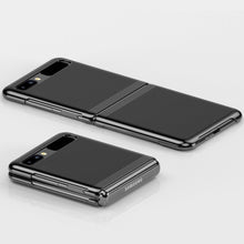Заредете изображение във визуализатора на галерията – Plating Case hard case Electroplating frame Cover for Samsung Galaxy Z Flip pink - TopMag
