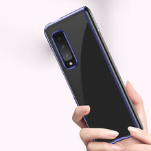 Заредете изображение във визуализатора на галерията – Plating Case hard case Electroplating frame Cover for Samsung Galaxy Fold pink - TopMag
