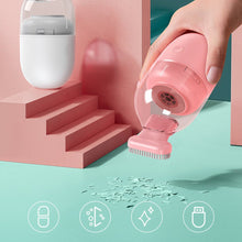 Заредете изображение във визуализатора на галерията – Baseus C2 mini Desktop Capsule Vacuum Cleaner (Dry Battery) green (CRXCQC2A-06) - TopMag
