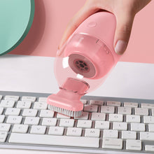 Заредете изображение във визуализатора на галерията – Baseus C2 mini Desktop Capsule Vacuum Cleaner (Dry Battery) green (CRXCQC2A-06) - TopMag
