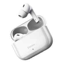 Заредете изображение във визуализатора на галерията – Baseus W3 wireless Bluetooth 5.0 TWS Earbuds earphones waterproof IP55 white (NGW3-02) - TopMag
