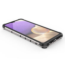 Заредете изображение във визуализатора на галерията – Honeycomb Case armor cover with TPU Bumper for Samsung Galaxy A32 4G transparent - TopMag
