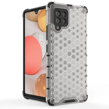 Заредете изображение във визуализатора на галерията – Honeycomb Case armor cover with TPU Bumper for Samsung Galaxy A42 5G transparent - TopMag
