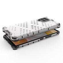 Заредете изображение във визуализатора на галерията – Honeycomb Case armor cover with TPU Bumper for Samsung Galaxy A42 5G transparent - TopMag
