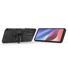 Заредете изображение във визуализатора на галерията – Ring Armor Case Kickstand Tough Rugged Cover for Xiaomi Redmi K40 Pro+ / K40 Pro / K40 / Poco F3 black - TopMag
