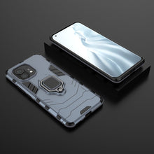 Заредете изображение във визуализатора на галерията – Ring Armor Case Kickstand Tough Rugged Cover for Xiaomi Mi 11 blue - TopMag
