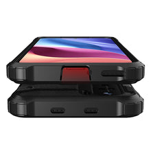 Заредете изображение във визуализатора на галерията – Hybrid Armor Case Tough Rugged Cover for Xiaomi Redmi K40 Pro+ / K40 Pro / K40 / Poco F3 black - TopMag
