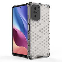 Заредете изображение във визуализатора на галерията – Honeycomb Case armor cover with TPU Bumper for Xiaomi Redmi K40 Pro+ / K40 Pro / K40 / Poco F3 blue - TopMag
