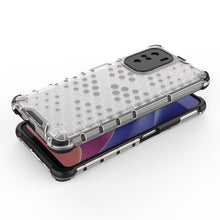 Заредете изображение във визуализатора на галерията – Honeycomb Case armor cover with TPU Bumper for Xiaomi Redmi K40 Pro+ / K40 Pro / K40 / Poco F3 blue - TopMag

